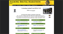 Desktop Screenshot of marathoniaalborg.dk
